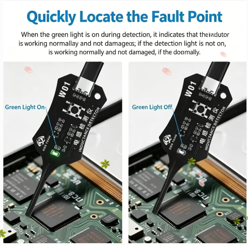 🧑🔧 Leteimall® In-Circuit Inductor Tester – The pro-grade PCB repair tool that lets you fix boards without desoldering.📟