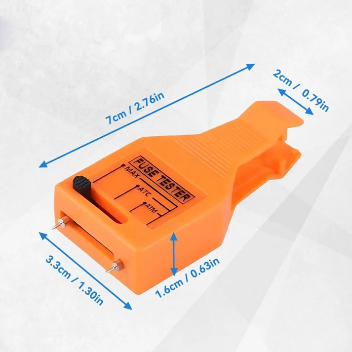 ๐งโก Fuse tester & extractor โ 2-in-1, adjustable, easy blown fuse detection!