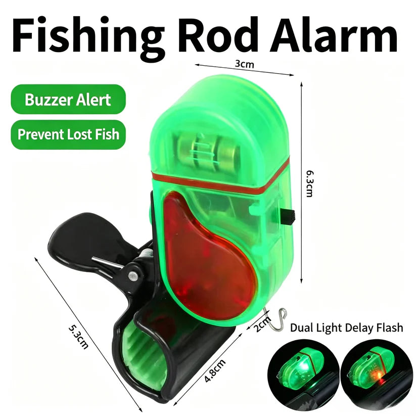 🎣Fishing Bite Alarm with Sound & LED Light