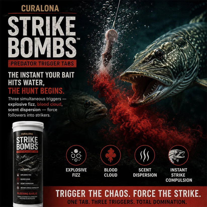 𝐎𝐟𝐟𝐢𝐜𝐢𝐚𝐥 𝐁𝐫𝐚𝐧𝐝 𝐒𝐭𝐨𝐫𝐞 |✅Curalona® Strike Bombs — New Freshwater & Saltwater Bait That Bleeds, Fizzes & Triggers Big Predators