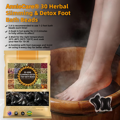 𝐀𝐧𝐧𝐢𝐞𝐂𝐚𝐫𝐞® 𝟑𝟎-𝐇𝐞𝐫𝐛 𝐒𝐥𝐢𝐦𝐦𝐢𝐧𝐠 & 𝐃𝐞𝐭𝐨𝐱 𝐅𝐨𝐨𝐭 𝐁𝐚𝐭𝐡 𝐁𝐞𝐚𝐝𝐬👩‍⚕️