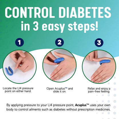 Detoxification and slimming LI4 acupressure point clip