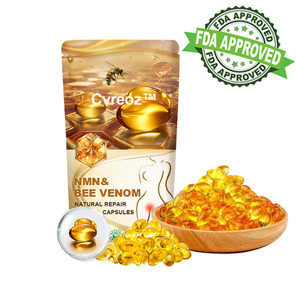 🎉Bee Venom NMN Natural Repair Vaginal Capsules👩‍❤️‍👩【Regulates hormone imbalance, obesity, acne, uterine fibroids and vaginal diseases】👩‍❤️‍👩