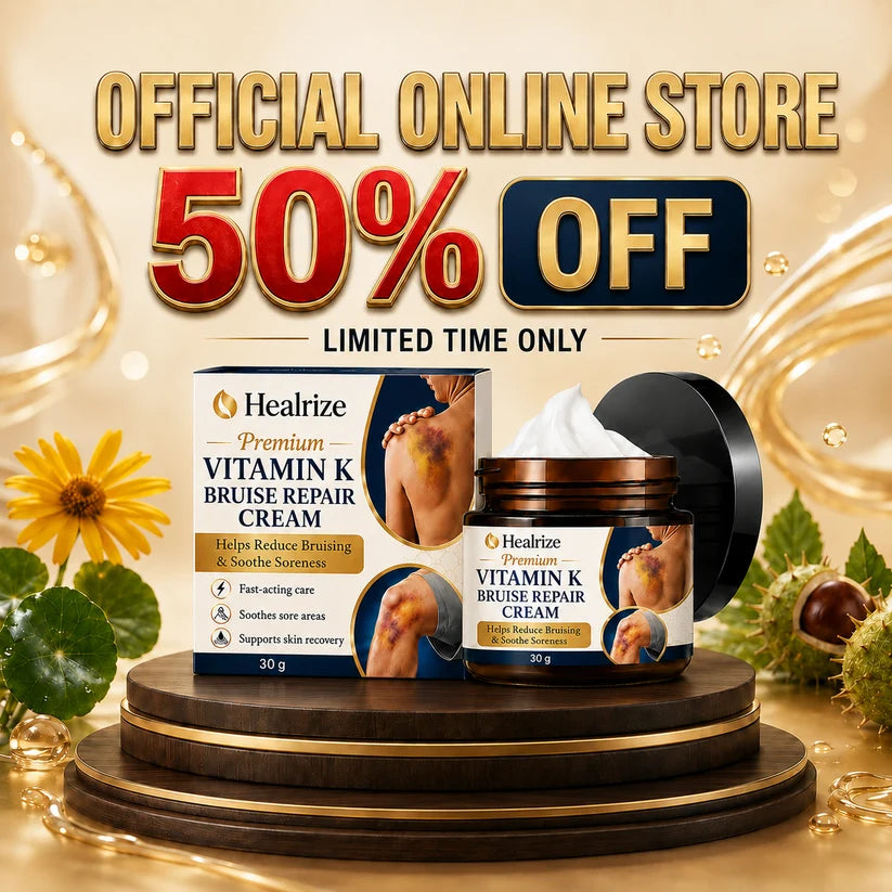 🔥𝐇𝐞𝐚𝐥𝐫𝐢𝐳𝐞® Premium Vitamin K Bruise Repair Cream