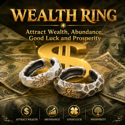 💰 Fortune Flow Money Ring – Attract Wealth & Abundance💸