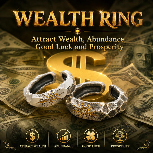 💰 Fortune Flow Money Ring – Attract Wealth & Abundance💸