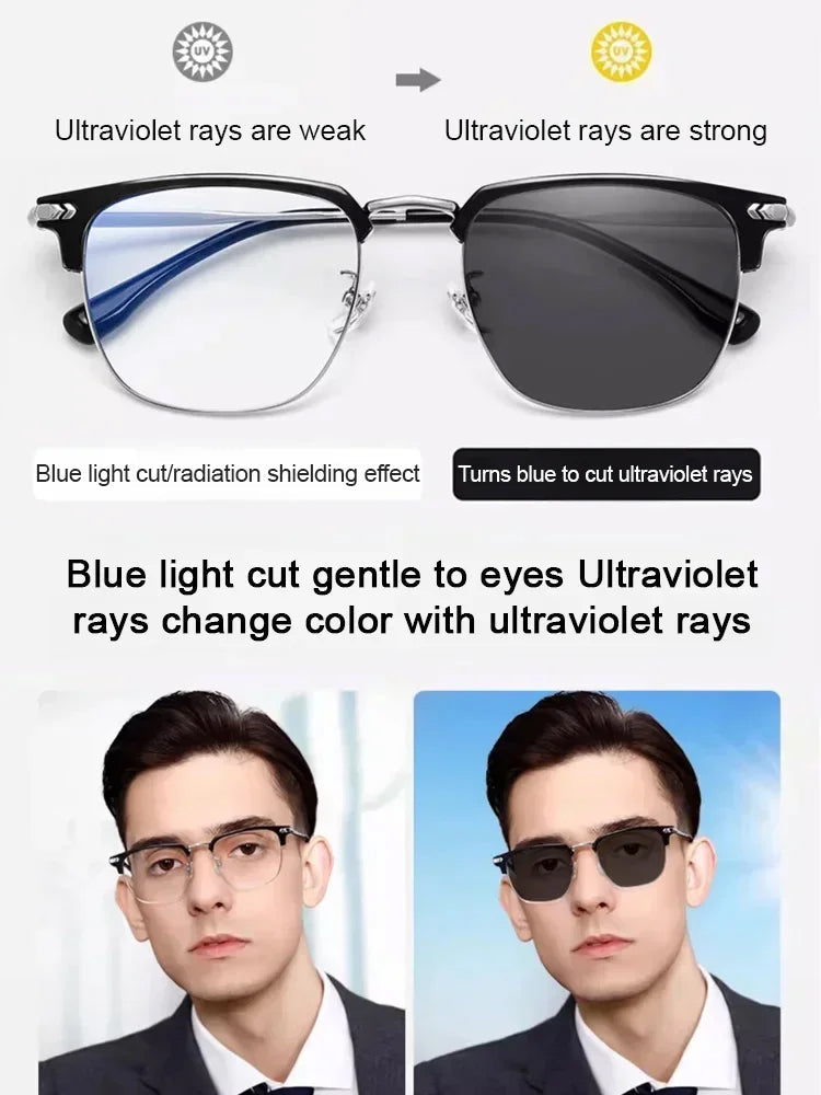👓Best Selling 48% Off🔥Automatic zoom anti-blue light presbyopia glasses