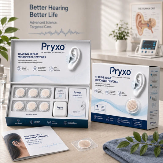 AUDIREVIVE™ HEARING REPAIR MICRONEEDLE PATCHES ✅ Targets Hearing Loss, Tinnitus, Ear Infections, Balance Disorders, and Age-Related Ear Degeneration.