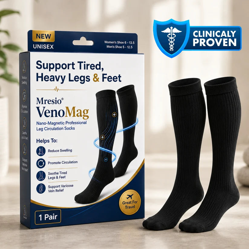 Mresio® VenoMag Nano-Magnetic Professional Leg Circulation Socks