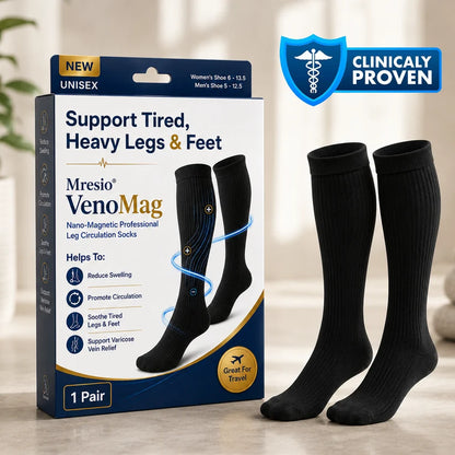 Mresio® VenoMag Nano-Magnetic Professional Leg Circulation Socks