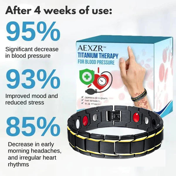 LiverAid™ Titanium Therapy Bracelet