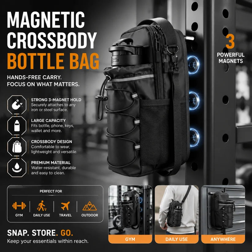 TYIIPLUS™ Magnetic Crossbody Bottle Bag