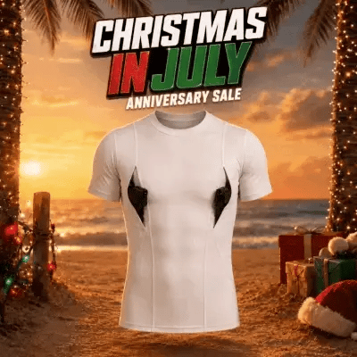 Ambidextrous Concealed Carry Compression Shirt