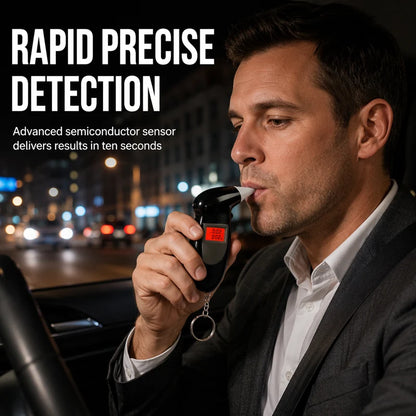 🚗Protect your personal safety and driving license!🔥Portable breathalyzer