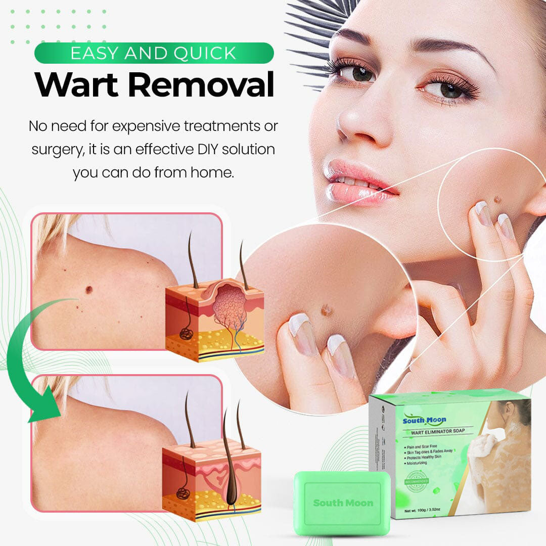 🧼South Moon  Wart Eliminator Soap