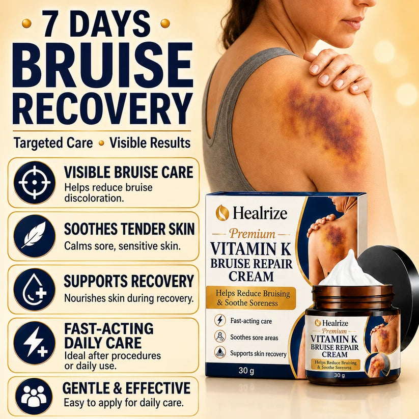 🔥𝐇𝐞𝐚𝐥𝐫𝐢𝐳𝐞® Premium Vitamin K Bruise Repair Cream