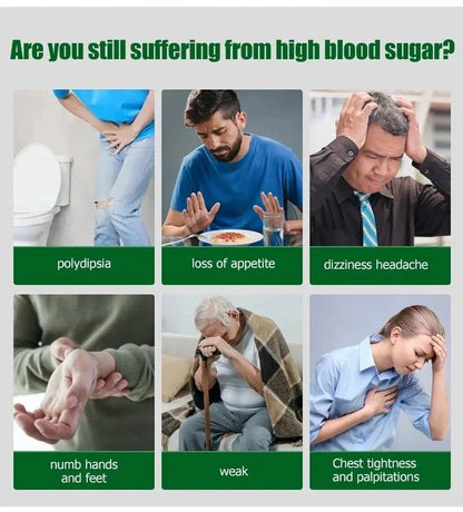 Diabetic Health Acupoint Patch, Natural Herbal Support for Blood Sugar Control