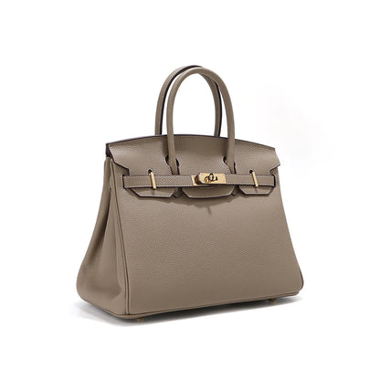 🔥🔥🔥Top Grain Leather Inspired Birk Handbag【HermEs-INDIA】