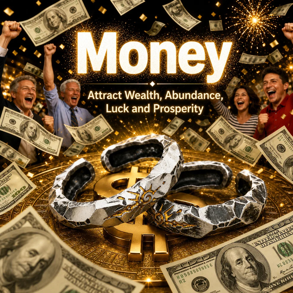 💰 Fortune Flow Money Ring – Attract Wealth & Abundance💸