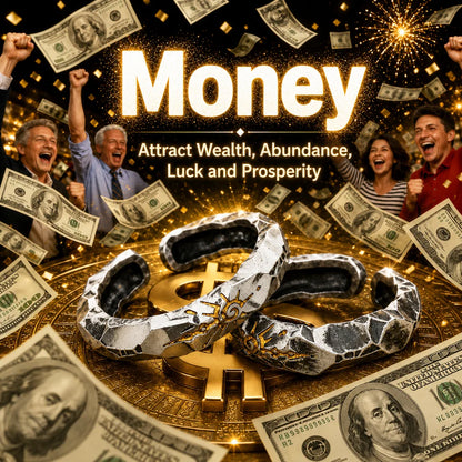 💰 Fortune Flow Money Ring – Attract Wealth & Abundance💸
