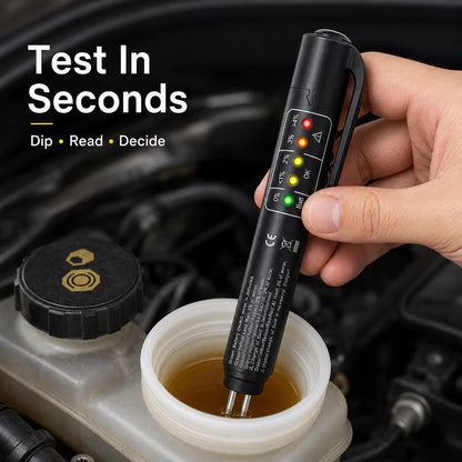 🚗 Portable Brake‐Fluid Tester Pen for DOT 3 / DOT 4 / DOT5.1