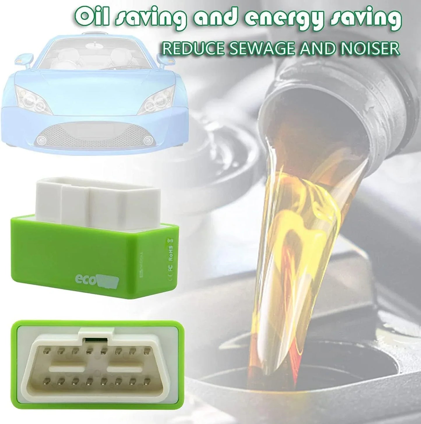 ⚡ OBD2 ECO Power & Fuel Saver Device