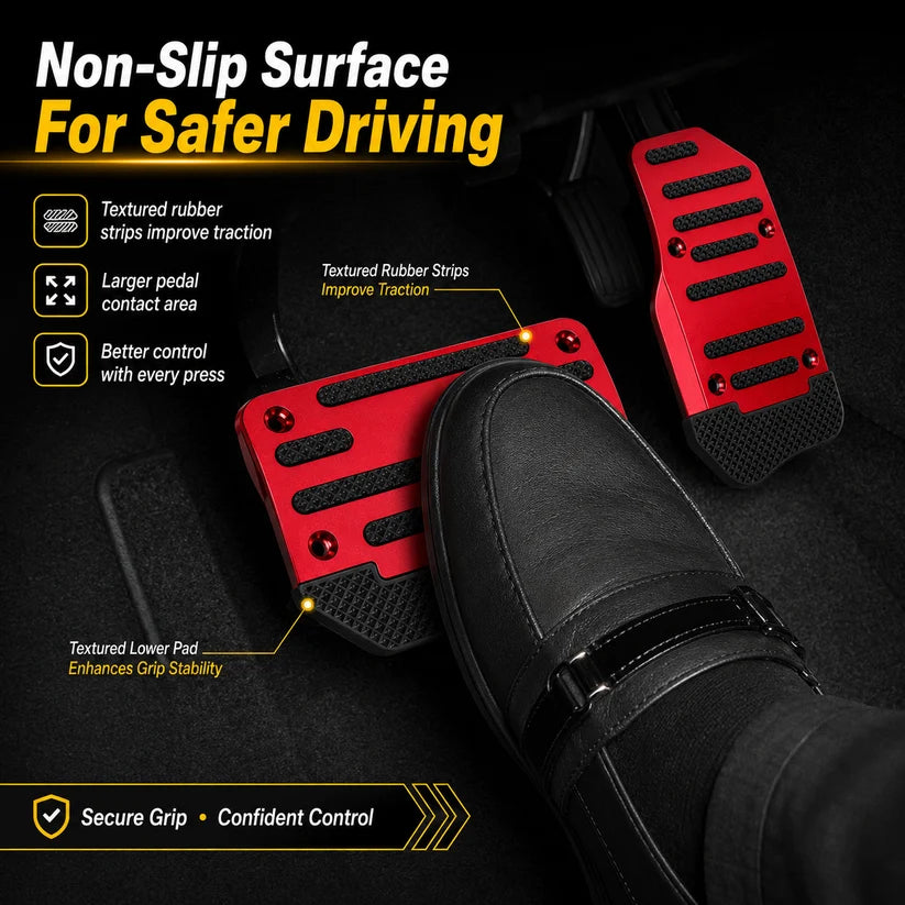 🚗Universal Non-Slip Car Brake & Gas Pedal Cover Set