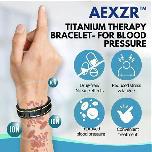 LiverAid™ Titanium Therapy Bracelet