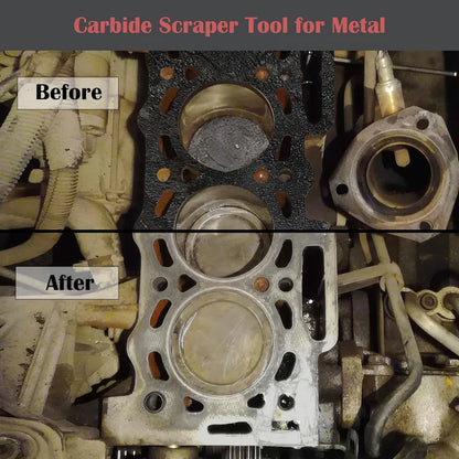 ⚙️ 2-Pack Tungsten Carbide Gasket Scraper Set for Auto Repair