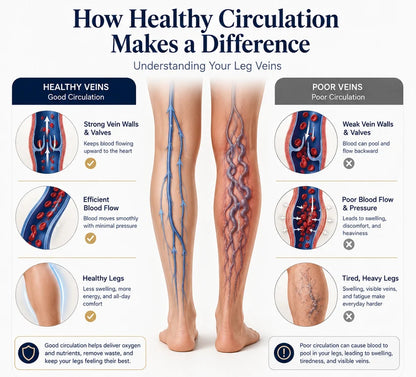 Mresio® VenoMag Nano-Magnetic Professional Leg Circulation Socks