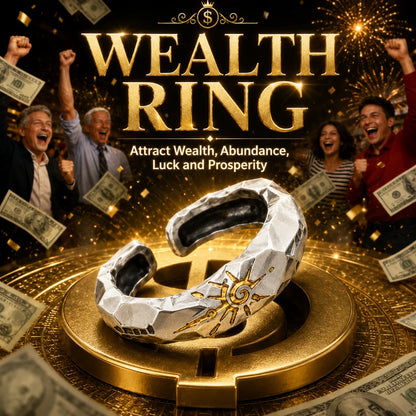 💰 Fortune Flow Money Ring – Attract Wealth & Abundance💸
