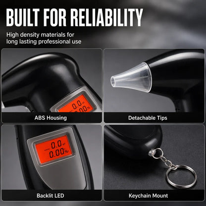 🚗Protect your personal safety and driving license!🔥Portable breathalyzer