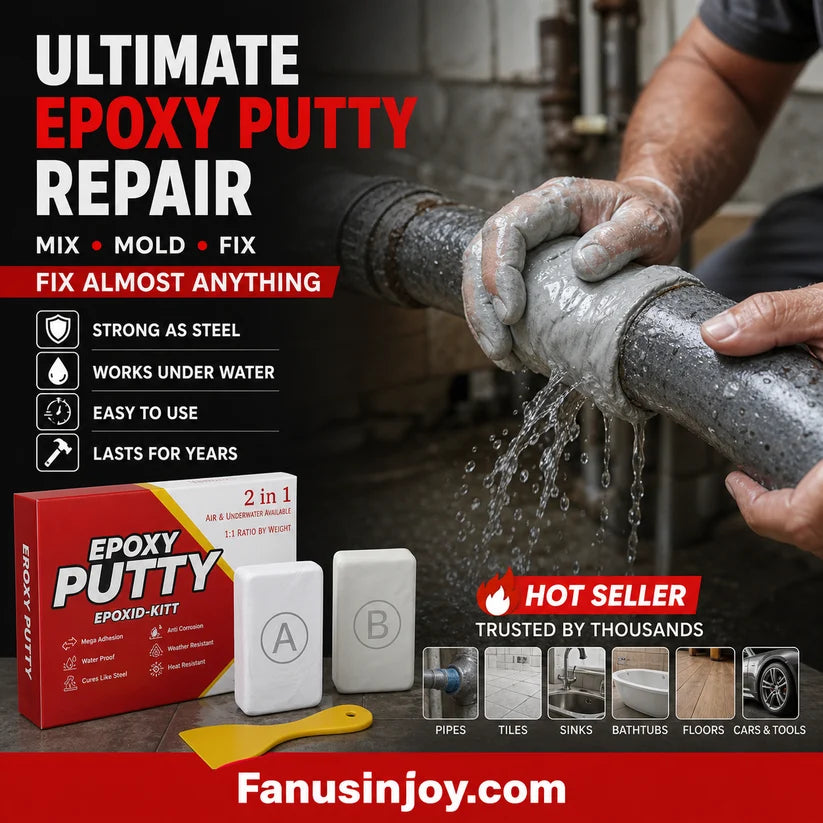 🏭Factory direct 44% off！🛠️All-purpose repair！🔥AB Epoxy Putty Stone Model Repair Clay