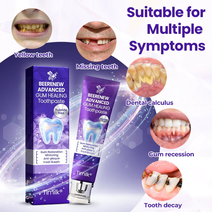 BeeRenew Advanced Gum Healing Toothpaste🎉SPECIAL OFFER: 60% OFF This Today Only!🔥