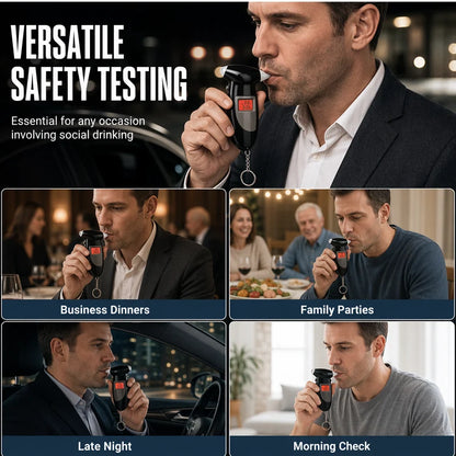 🚗Protect your personal safety and driving license!🔥Portable breathalyzer