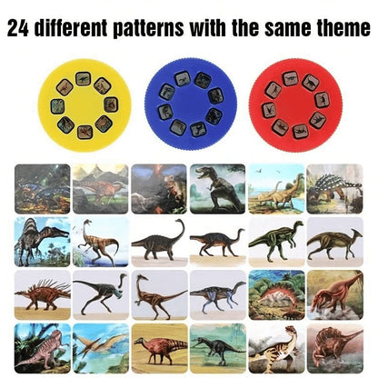 🦖 Dinosaur Projector Flashlight, Portable Dinosaur Projector Flashlight, Night Light Te