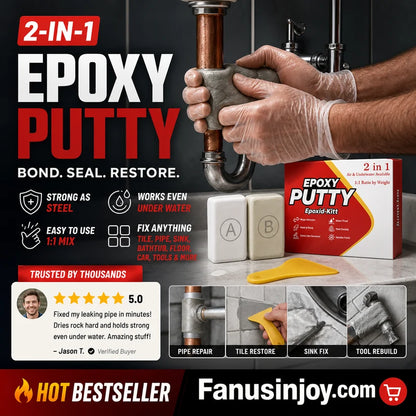 🏭Factory direct 44% off！🛠️All-purpose repair！🔥AB Epoxy Putty Stone Model Repair Clay