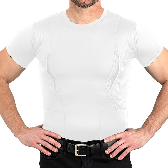 Ambidextrous Concealed Carry Compression Shirt