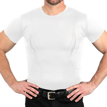 Ambidextrous Concealed Carry Compression Shirt