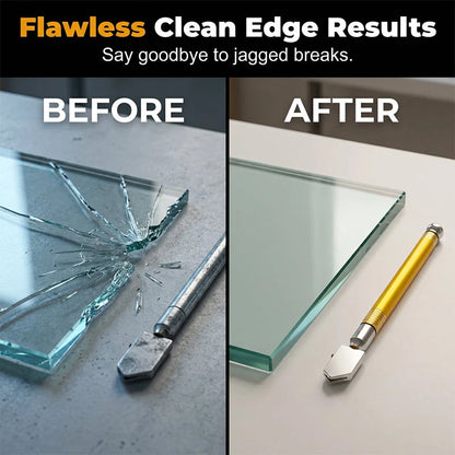 🥳2026 HOT SALE🥳💞50K+ SOLD!🔧💎 49% OFF! Professional Diamond Glass Cutter – Precision carbide tip, alloy handle & anti‑slip grip. Clean cuts on tiles, mirrors & thick glass – save on professional fees! 🛠️✨