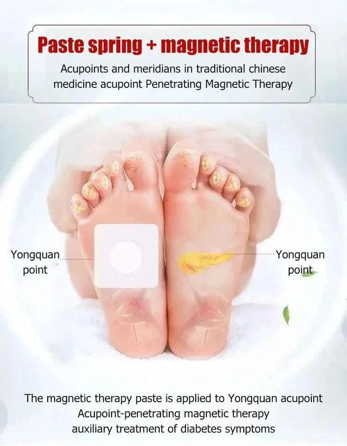Diabetic Health Acupoint Patch, Natural Herbal Support for Blood Sugar Control