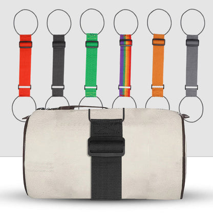 Open media 2 in modal Open media 3 in modal Open media 4 in modal Open media 5 in modal Open media 6 in modal MYSITE  LockRide Pro: Adjustable Luggage Strap for Secure Stacking & Hands-Free Travel