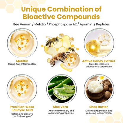 💥Timilk® PsoriaSoothe Bee Venom Skin-Restoration Cream⏳Limited-time 49% off⏰💥