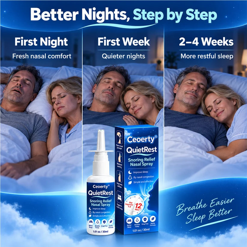 Ceoerty® QuietRest Snoring Relief Nasal Spray