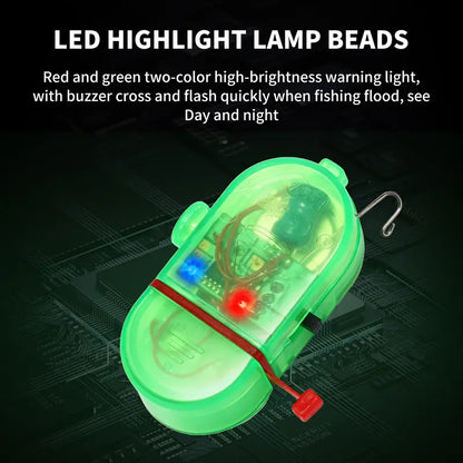 🎣Fishing Bite Alarm with Sound & LED Light