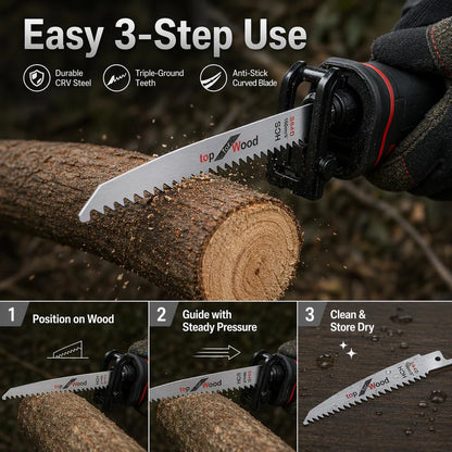 Japanese Style Heavy Duty Forged Blade Sawzall Blades