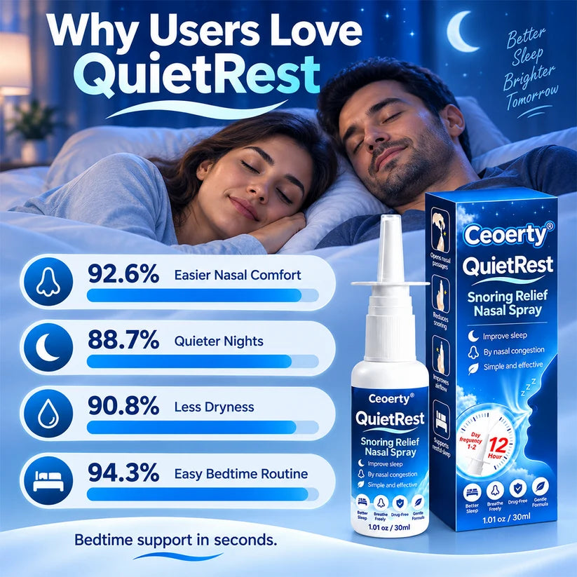 Ceoerty® QuietRest Snoring Relief Nasal Spray