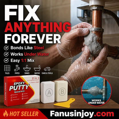 🏭Factory direct 44% off！🛠️All-purpose repair！🔥AB Epoxy Putty Stone Model Repair Clay