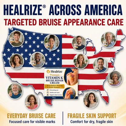🔥𝐇𝐞𝐚𝐥𝐫𝐢𝐳𝐞® Premium Vitamin K Bruise Repair Cream