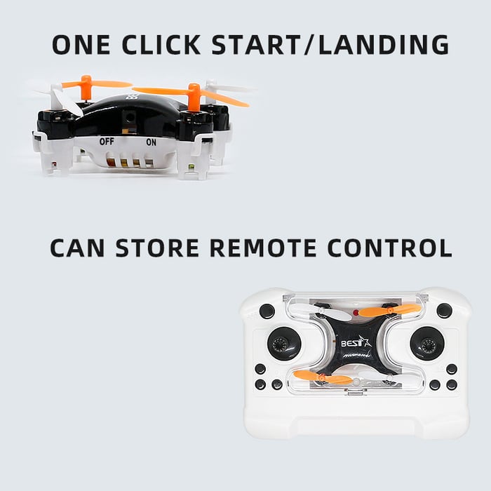 🎉 2026 Mini Unmanned Small Four-axis Remote Control Aircraft
